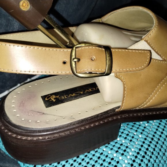 Men\'s Stacy Adams leather Bayden sandals size 14